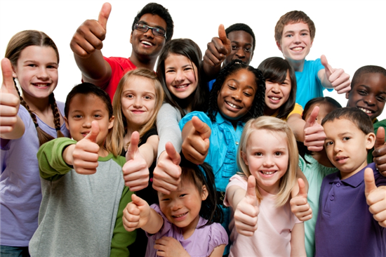 image of a group of children and young people